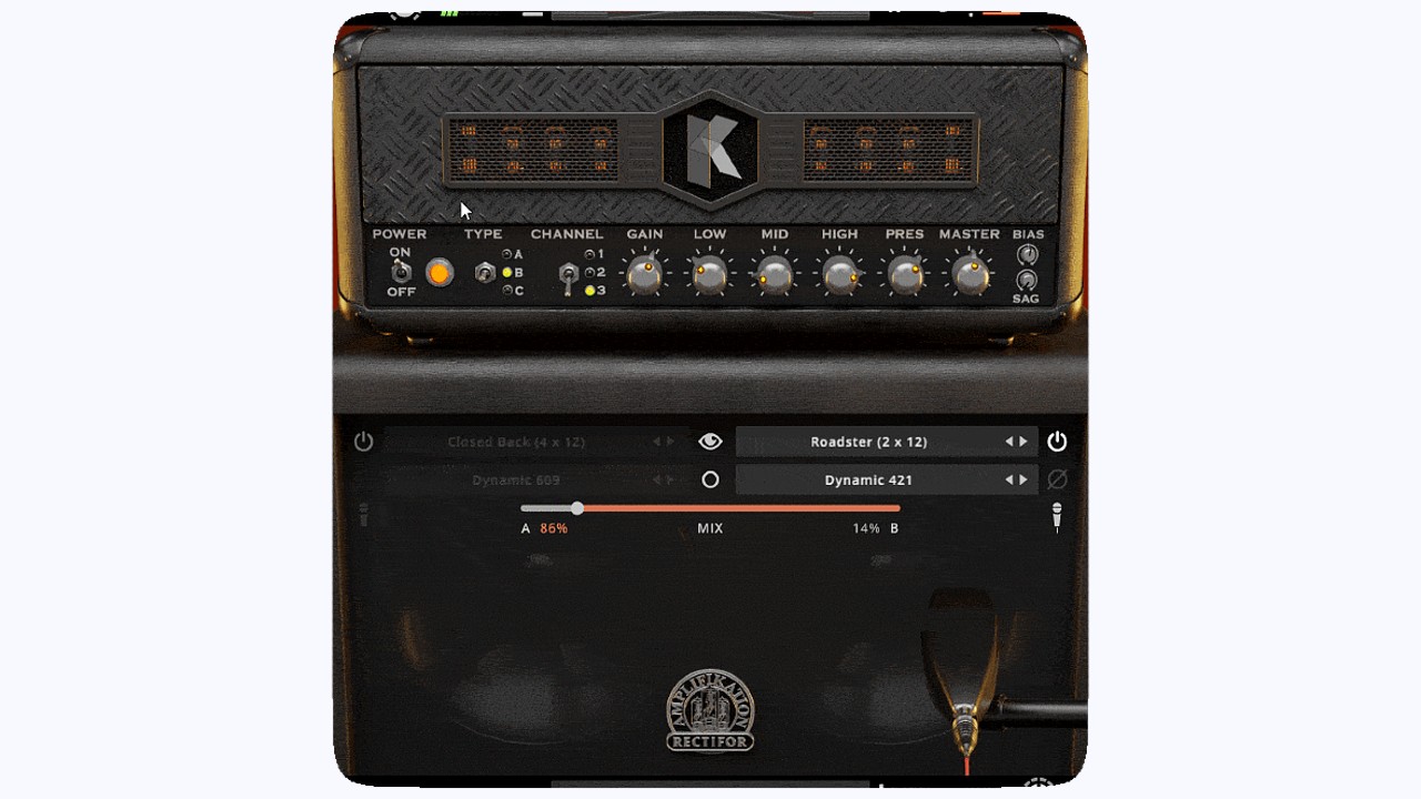 New Mesa Boogie Rectifier Amp Sim - Amplifikation Rectifor - Vst Plugin By Kuassa