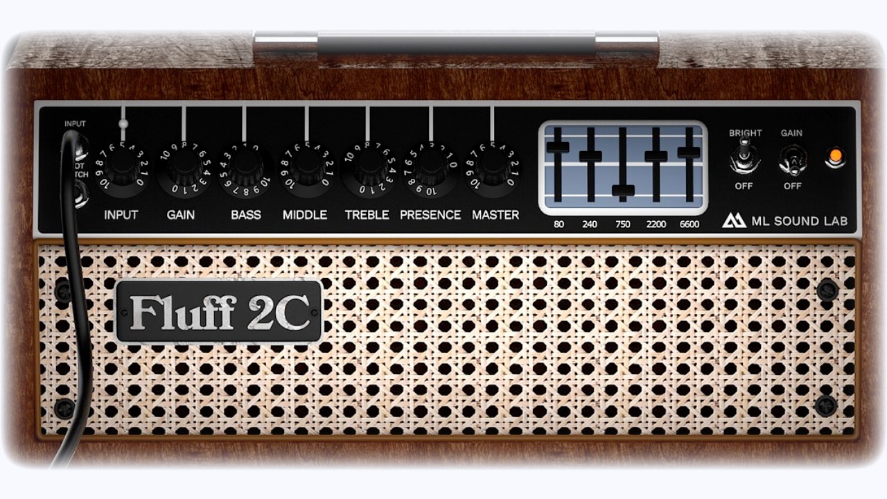 New Mesa Boogie Mark IIC Amp Sim By ML Sound Labs - Amped Fluff 2C Vst Plugin - Factory Presets