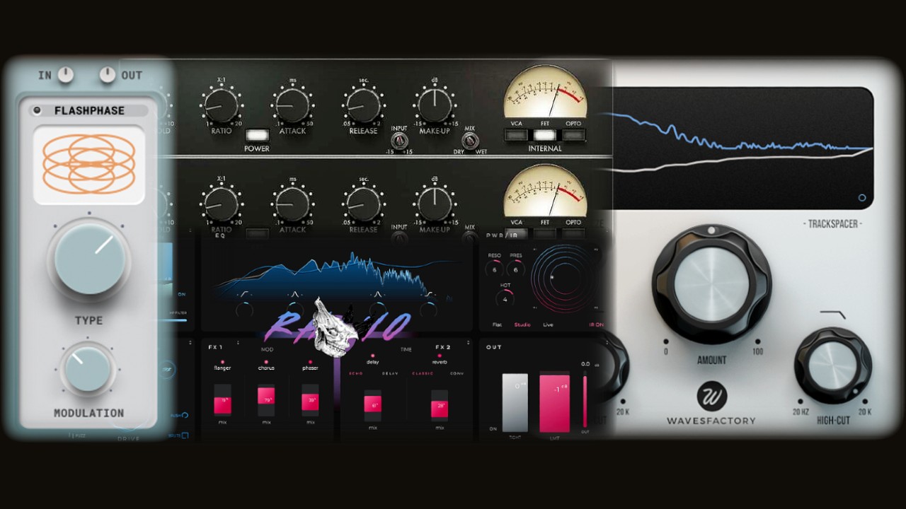 3 New Free Vst & 3 Black Friday Deals - Analog Obsession, Aurora Dsp, Karanyi, Wavesfactory, Audiomodern & Kiive Audio (Lunchbox amp sim, Rhino, Trackspacer, Comper, Experiverb & Vapor Dimension)