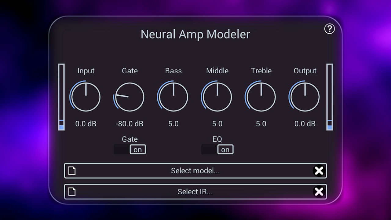 Neural Amp Modeler Profiles Www inf inet