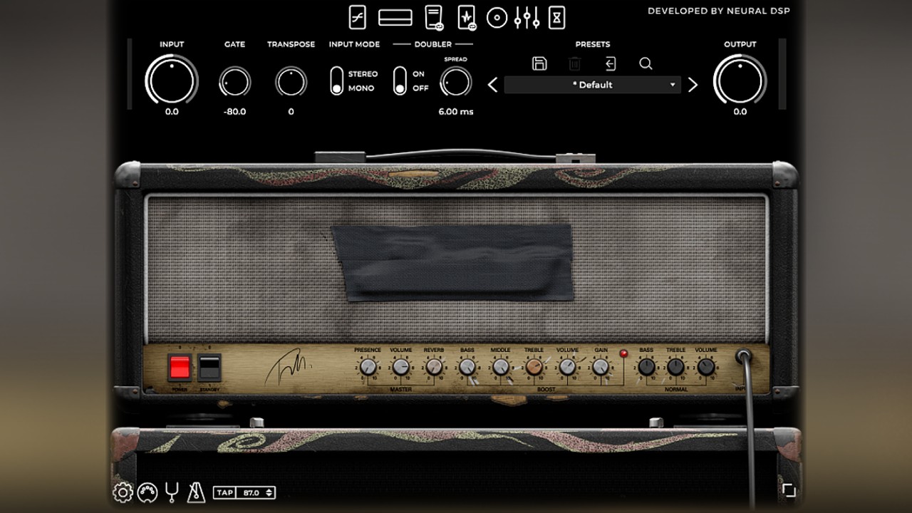 New Amp Sim by Neural Dsp - Archetype Tom Morello - Factory Presets Playthrough - Free Trial