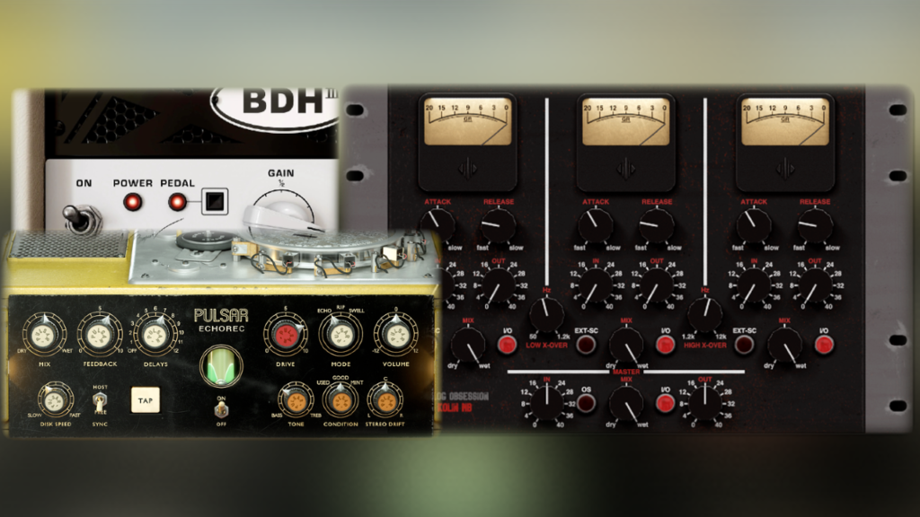 2 New Free Vsts & 2 Plugin Deals - Analog Obsession, Bogren Digital, Full Bucket Music & Pulsar Audio (Bdh III, KolinMb, Echorec & Bucket One)