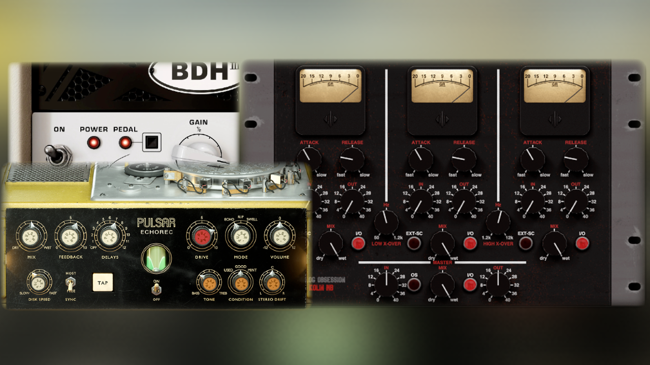 2 New Free Vsts & 2 Plugin Deals - Analog Obsession, Bogren Digital, Full Bucket Music & Pulsar Audio (Bdh III, KolinMb, Echorec & Bucket One)