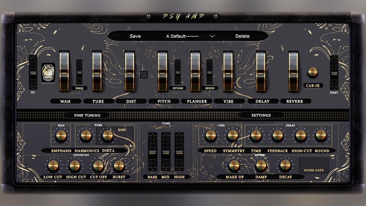 Creative New Amp Sim by Beast Samples - Psy Amp Vintage Amplifier VST - Full Review & Demo