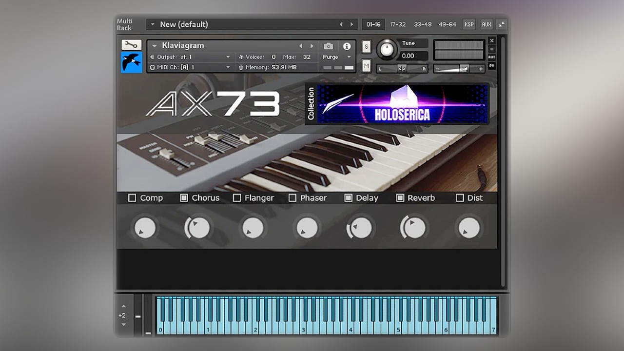 Awesome New 80s Synth Vst Instrument & Library For Kontakt By Martinic - Ax73 - Review & Demo