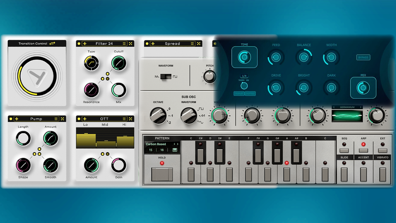 2 New Free Vsts & 2 Deals - Baby Audio, Platone, Arturia (Delay Eleven, Acid V, Transit & Moloss II)