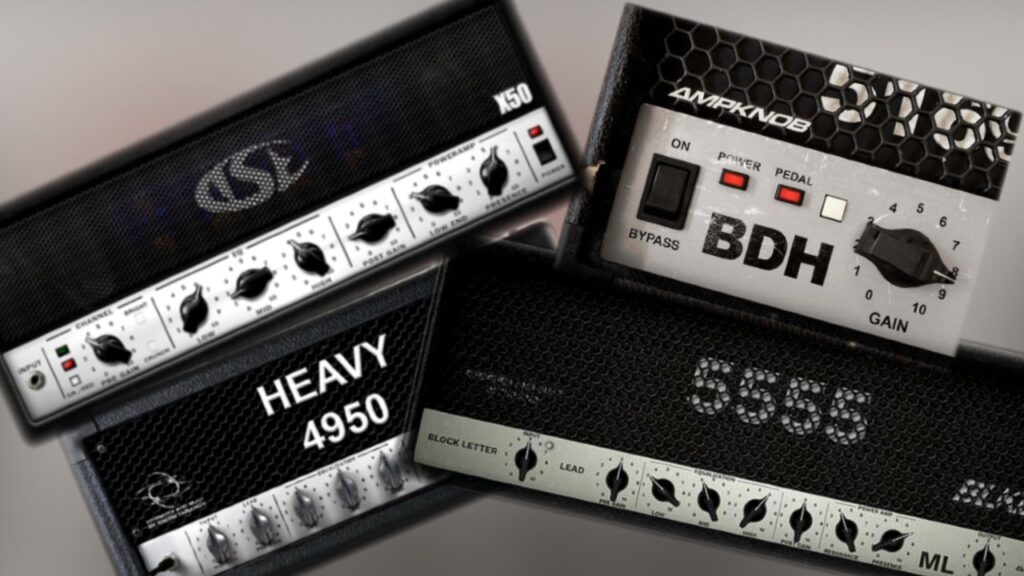 Amped Block Letter (ML Sound Lab) Vs BDH 5169 (Bogren Digital) + FREE 5150 Amp Sim Alternatives