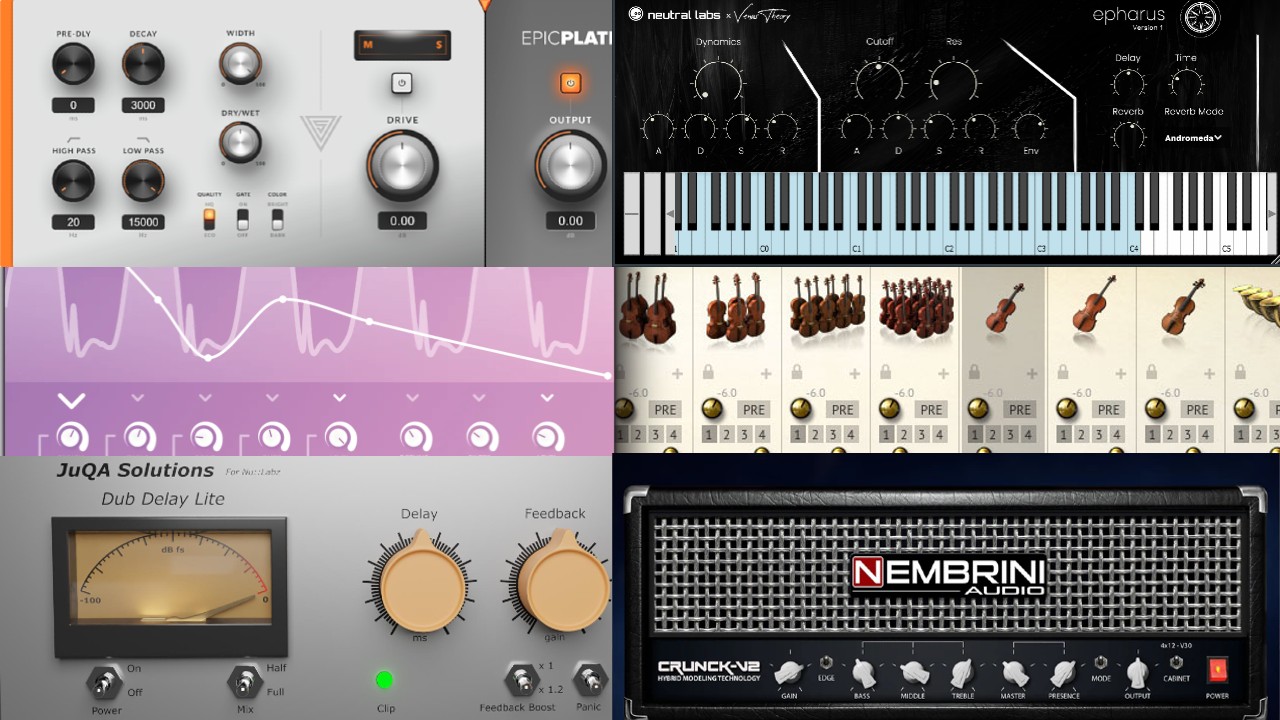 20 Best New Free Vst Plugins, Vst Instruments, Sample Packs & Plugin Deals - September 2023 Week 3