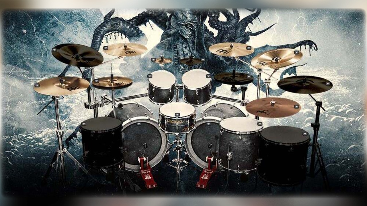 Amazing New Free Rock & Metal Drum Vst Instrument For Kontakt Player - Krimh Drums By Bogren Digital