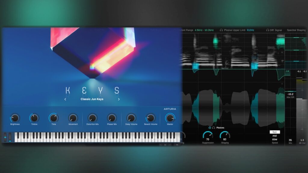 1 Cool New Free Vst & 1 Great New Vst Deal - Sonible & Arturia (Analog Lab Play & Smart Deess)