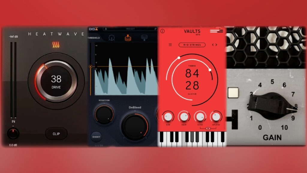 2 New Free Vsts & 2 Black Friday Deals - Slate Digital, Bogren Digital, Black Salt Audio & The Crow Hill Company (Silencer, Vault R+D Strigs, Heatwave & Bdh5169)