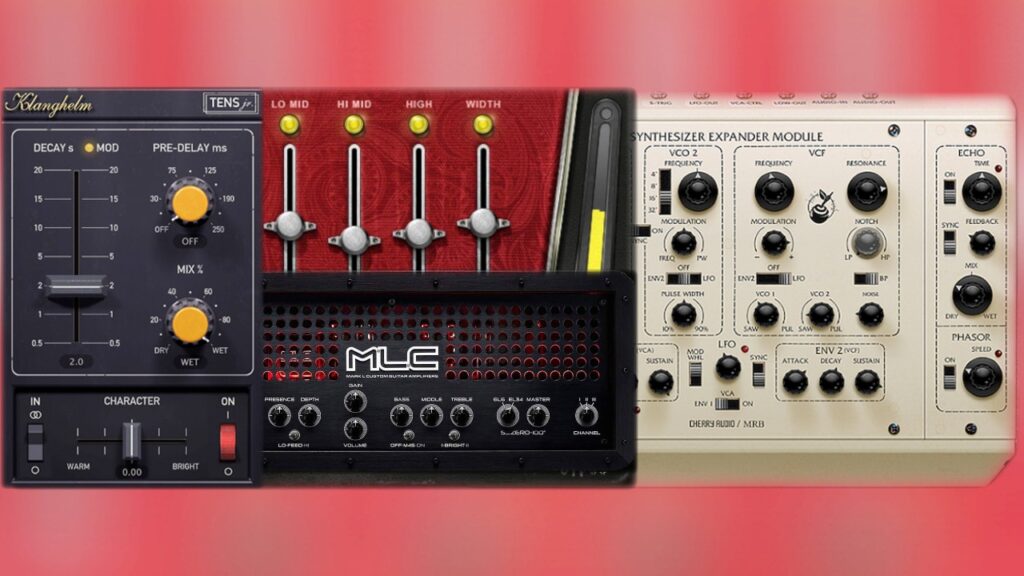 2 Cool New Free Vsts & 2 Black Friday Deals - Waves, Klanghelm, Cherry Audio & Bogren Digital (Synth Expander Module, MLC S Zero 100, Tone Shaper & Tens jr)