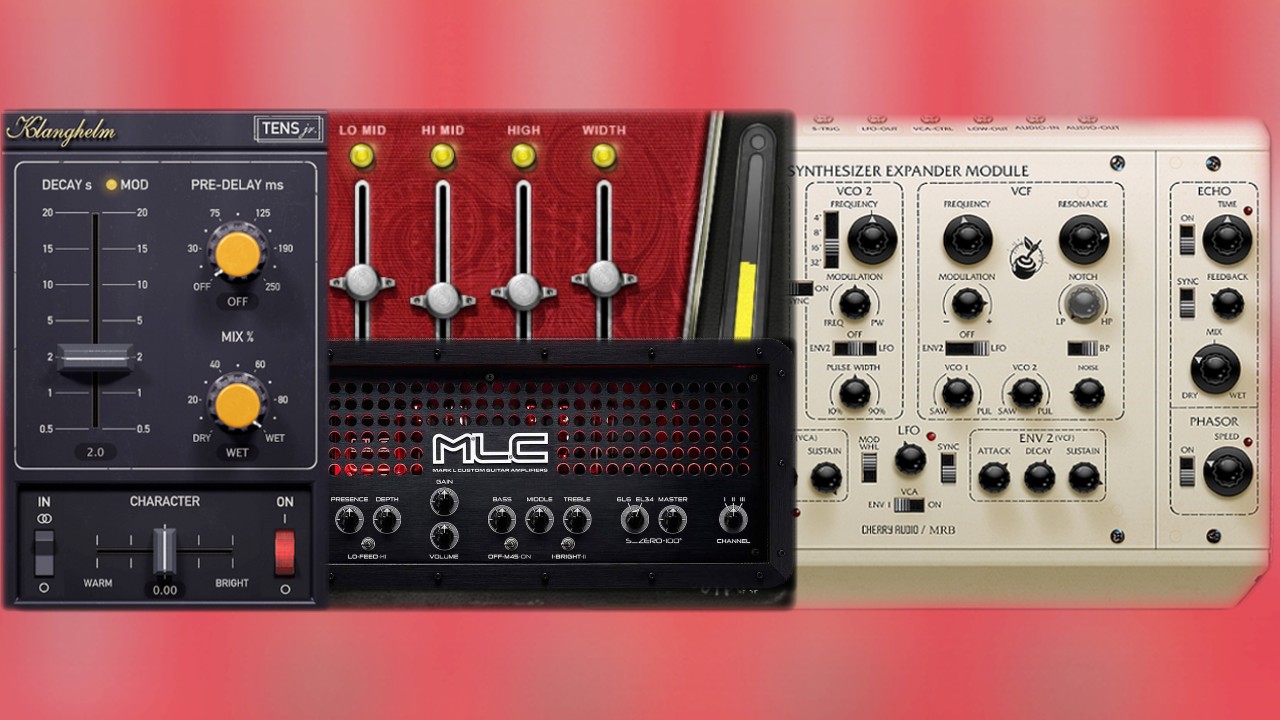 2 Cool New Free Vsts & 2 Black Friday Deals - Waves, Klanghelm, Cherry Audio & Bogren Digital (Synth Expander Module, MLC S Zero 100, Tone Shaper & Tens jr)