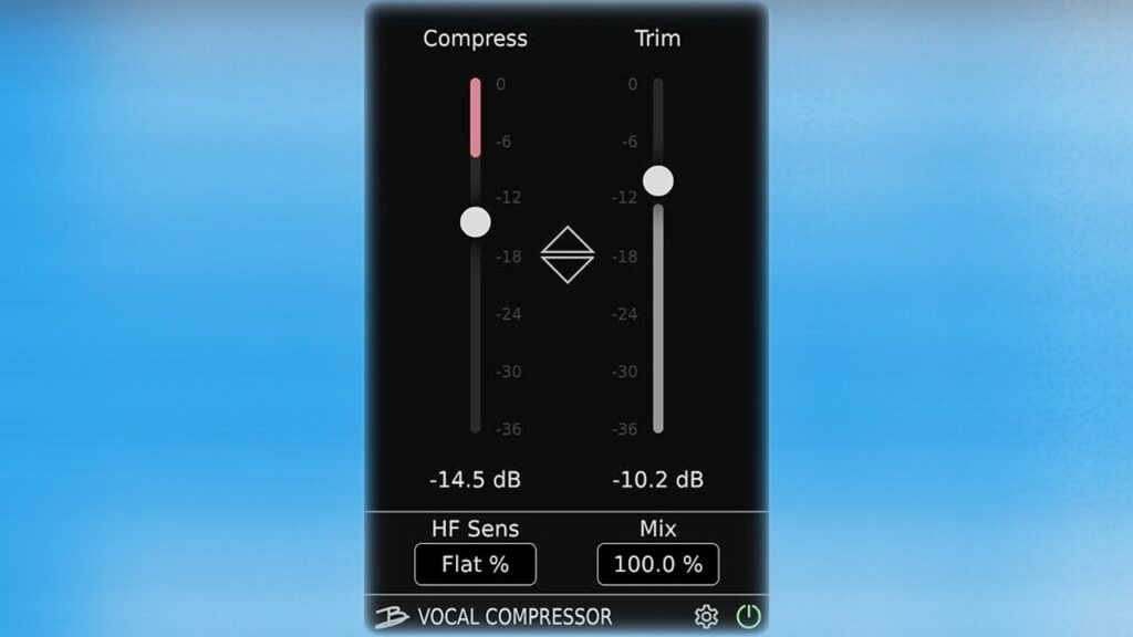 Cool New Super Simple Free Compressor Vst Plugin For Vocals By Bertom Audio - Vocal Compressor