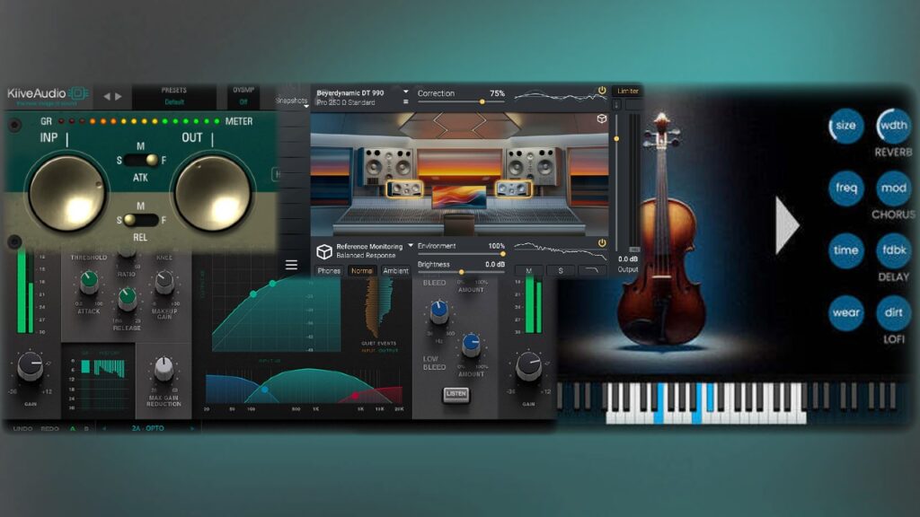 2 New Free Vsts & Great New Deals - Dsoniq, Kiive Audio, Solid State Logic & Audiolatry (XTmax, SSL Native X Comp, Easy Strings & Realphones 2.0)