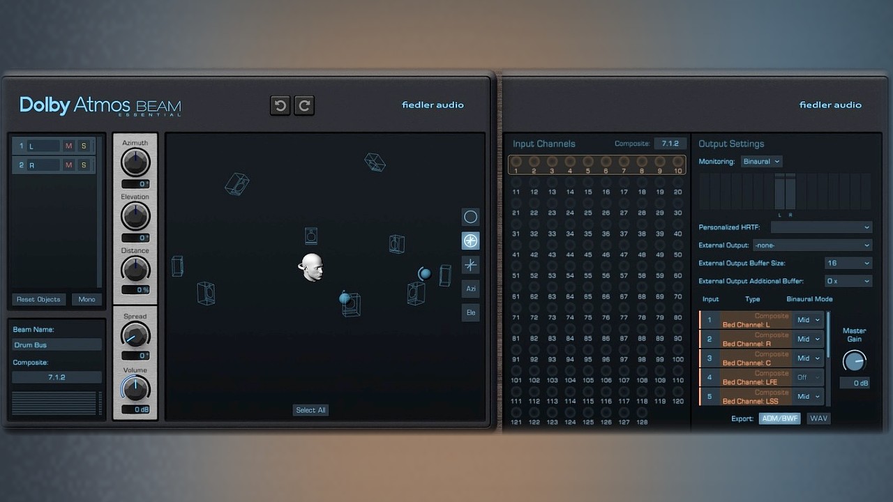 New Free Vst Plugins For Dolby Atmos & 3d Audio - Dolby Atmos Composer Essential By Fiedler Audio