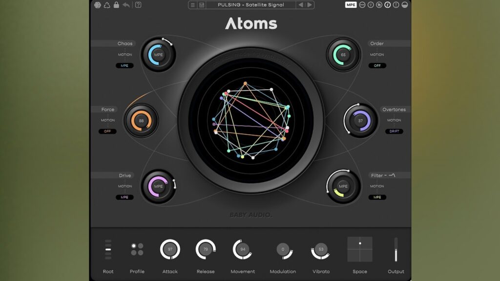 New Virtual Instrument & Physical Modeling Synth Plugin By Baby Audio - Atoms - All Factory Presets