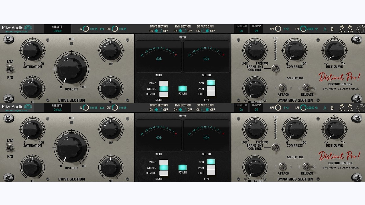 Mixing W/ The New Distortion / Saturation Vst Plugin By Kiive Audio - Distinct Pro - Review & Demo