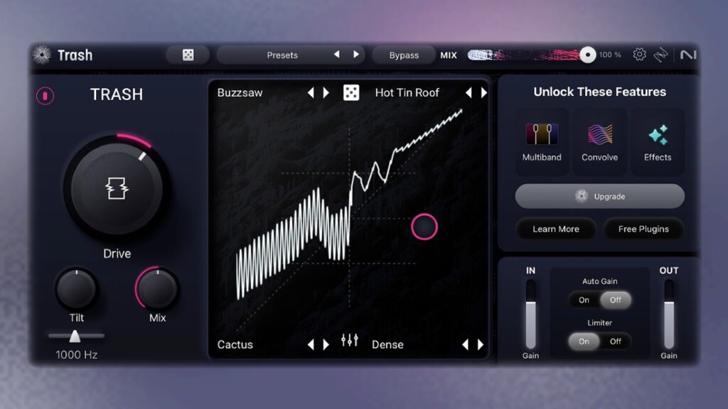 New Free 60 In 1 Distortion / Saturation Vst Plugin By Izotope - Trash 3 Lite - Installation & Review