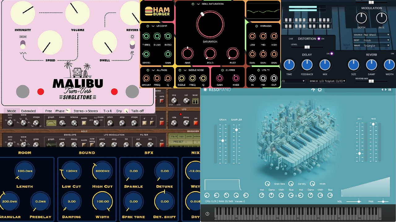 20 Best New Free Vst Plugins, Vst Instruments, Sample Packs & Plugin Deals - April 2024 Week 2