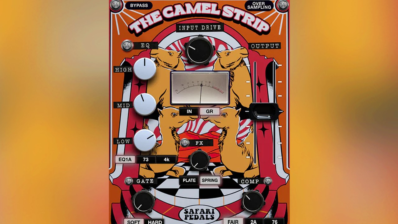 Awesome New Analog Channel Strip Vst Plugin With 6 Fx In 1 - Camel Strip By Safari Pedals - Review