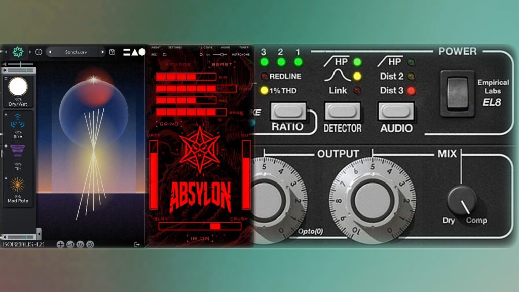 2 New FREE VSTs & 2 Deals - Universal Audio, Aurora Dsp, Mntra & Airwindows(Absylon, Borealis Le, Distressor & kCathedral3)