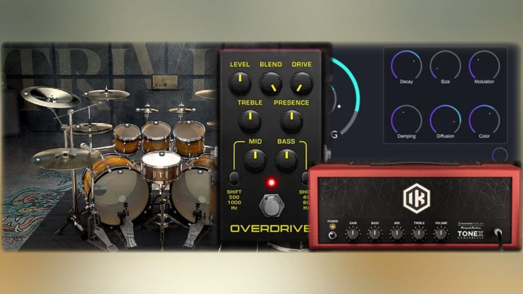 2 New FREE VSTs & Deals - Bogren Digital, Modern Music Solutions, IK Multimedia & Sonic Skunk (S-Drive, Trivium Drums, Tonex & DuckingSpace)