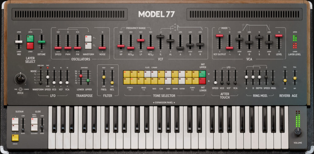 How Good Is It? - Model 77 Dual Layer Synth by Softube - New Synth Emulation - Review, Presets Demo