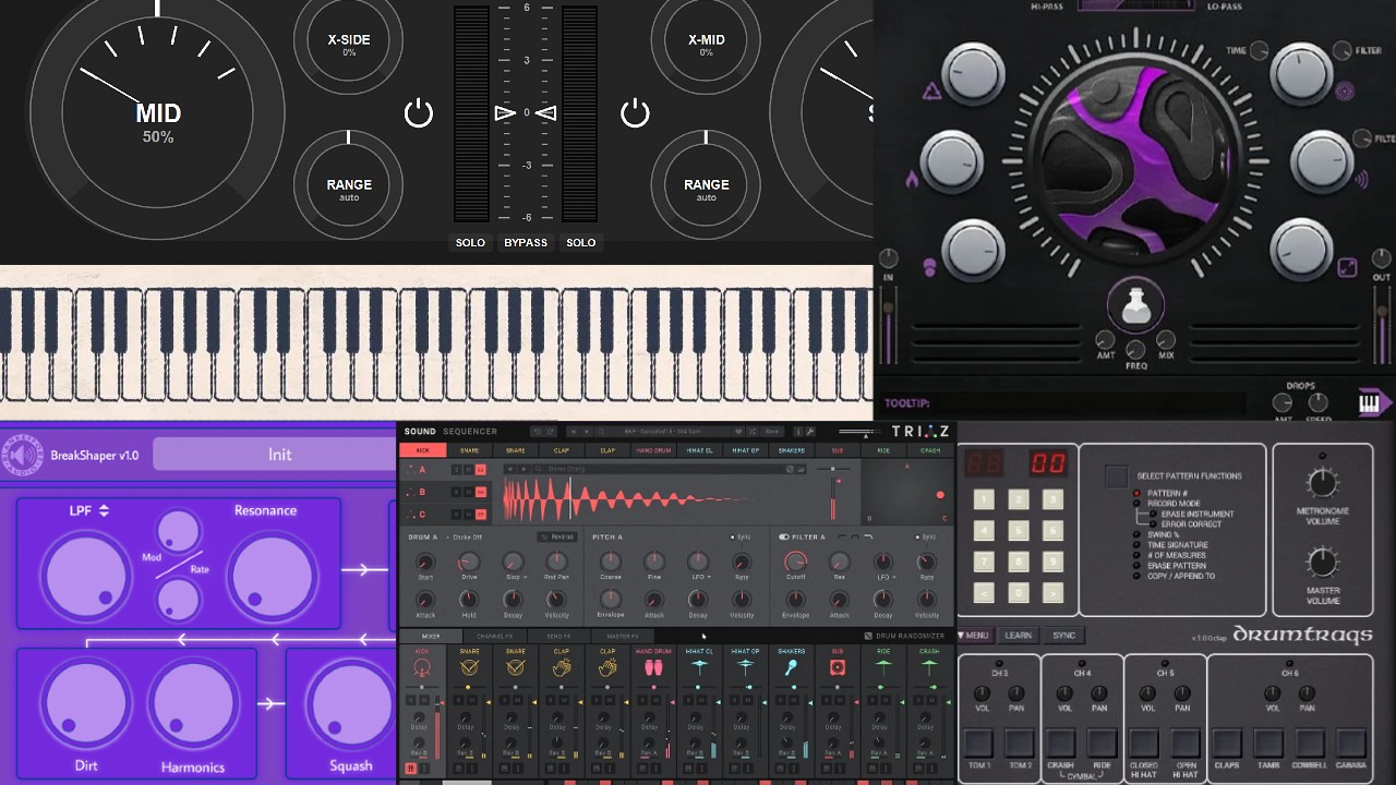 15 Best New FREE VST Effect Plugins, Vst Instruments, Sample Packs & Deals - SEPTEMBER 2024 Week 2