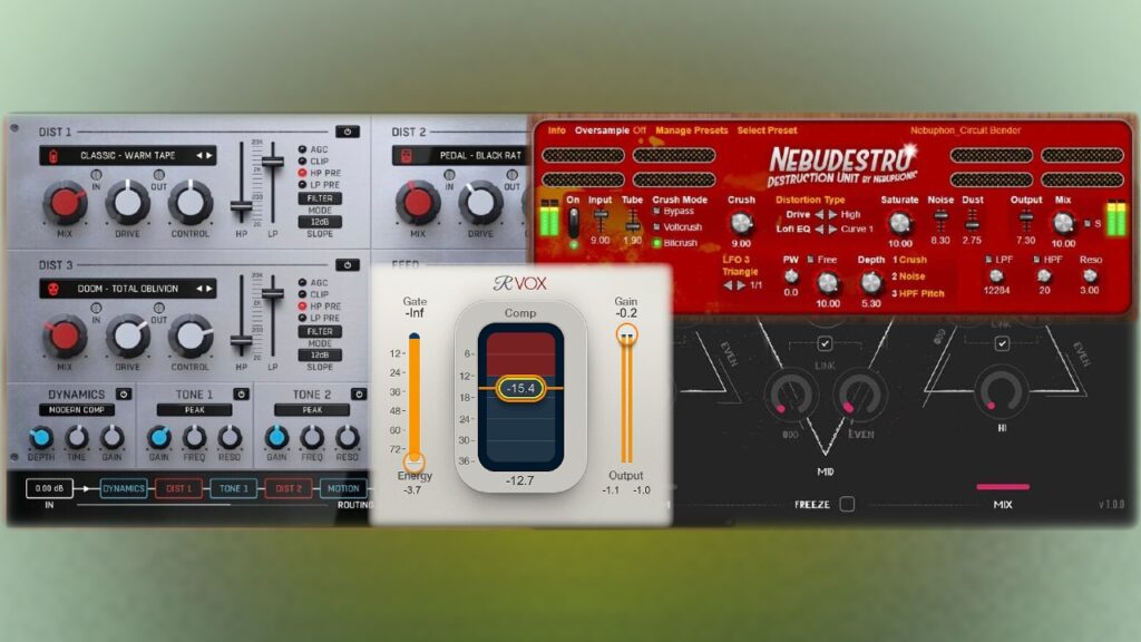 2 New FREE VSTs & Deals - United Plugins, Igorski, Waves & Nebuphonic (Delirion, Cyberdrive, Nebudestru & Renaissance Vox)