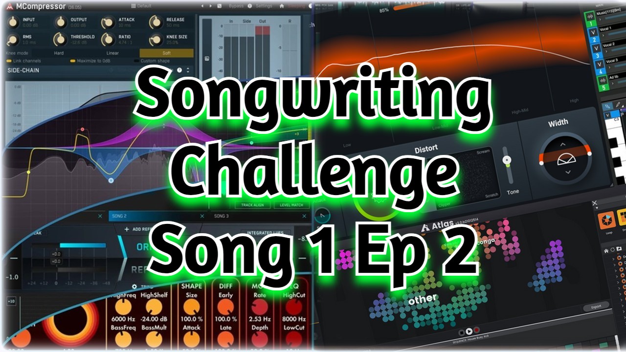 Songwriting Challenge In 30 Minutes A Day Using Vst Plugins - Song 1 Ep 2 - Themes & Structure