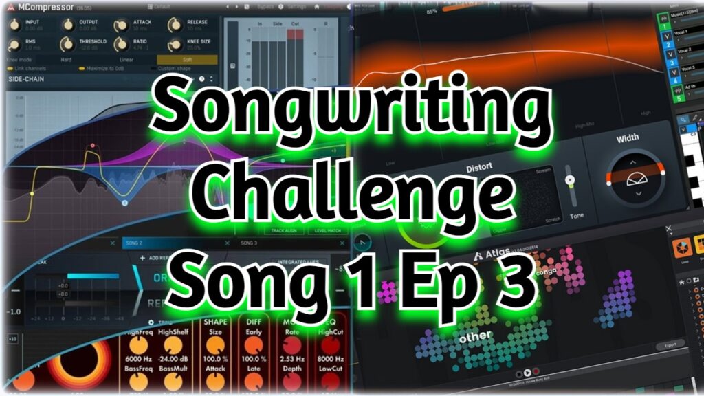 Songwriting Challenge In 30 Minutes A Day Using Vst Plugins - Song 1 Ep 3 - Verse Arrangements