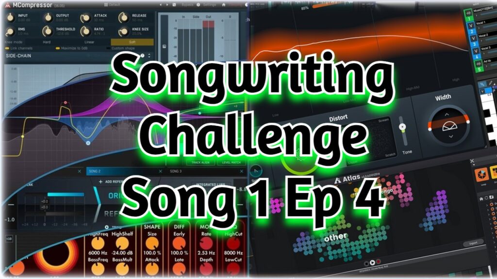 Songwriting Challenge In 30 Minutes A Day Using Vst Plugins - Song 1 Ep 4 - Fuzz, Organ & Drum Ideas