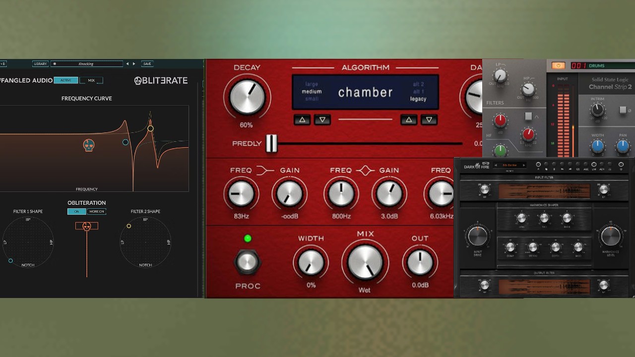 3 New FREE VSTs & 2 Deals - Newfangled Audio, United Plugins, SSL, Minimal Audio & Psp Audioware (Squash, Psp Chamber, Obliterate, Squash & Darkfire)