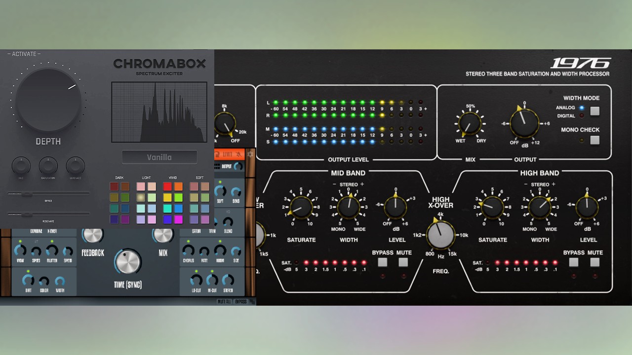 2 Cool New FREE VSTs & Deals - Softube, Boz Digital, WA Production & Alex Hilton (Bark Of Dog 3, A1PrimeDelay, Drawmer 1976, Chromabox)