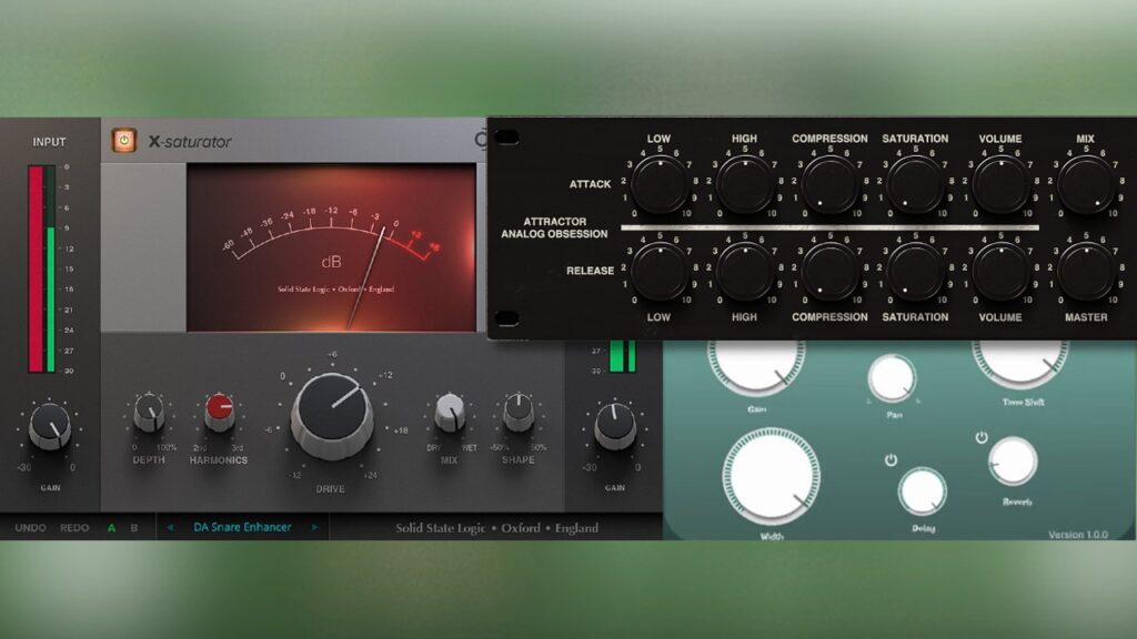 2 New FREE VSTs & Deals - Analog Obsession, Cherry Audio, XRL Records, SSL (SVE, Stardust 201, X Saturator, Attractor)