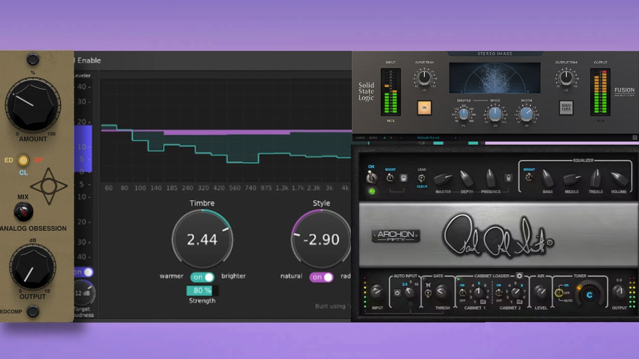 2 New FREE VSTs & 2 Deals - Analog Obsession, Klaus Scheuermann (SSL Stereo Image, Waves Prs Supermodels, EDComp, Podcast Plugins)