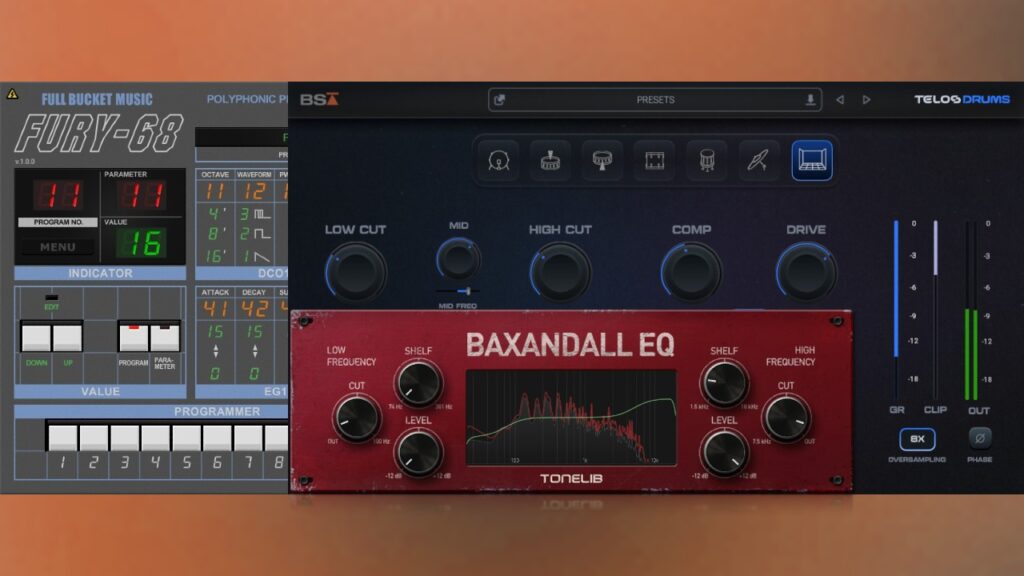 2 Cool New FREE VSTs & 2 Plugin Deals - Black Salt Audio, Mastering The Mix, Tonelib, Full Bucket Music (BaxEQ, Telos, Limiter, Fury 68)