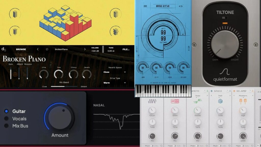 13 Best New FREE Effect Plugins, Virtual Instruments, Sample Packs & Plugin Deals - JULY 2025 Week 3