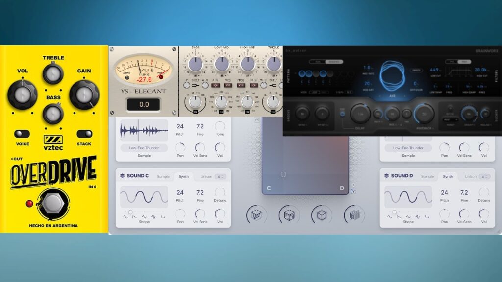 2 New FREE VSTs & 2 Plugin Deals - Excite Audio, VZtec, Yuri Semenov, Brainworx, (Evolve Alloy, Bx Pulsar, Elegant & Overdrive)