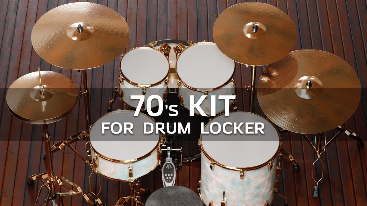 Cool Drum VST Plugin Just Released...And It Has A FREE VERSION! - Drum Locker 70s Kit By Audio Assault