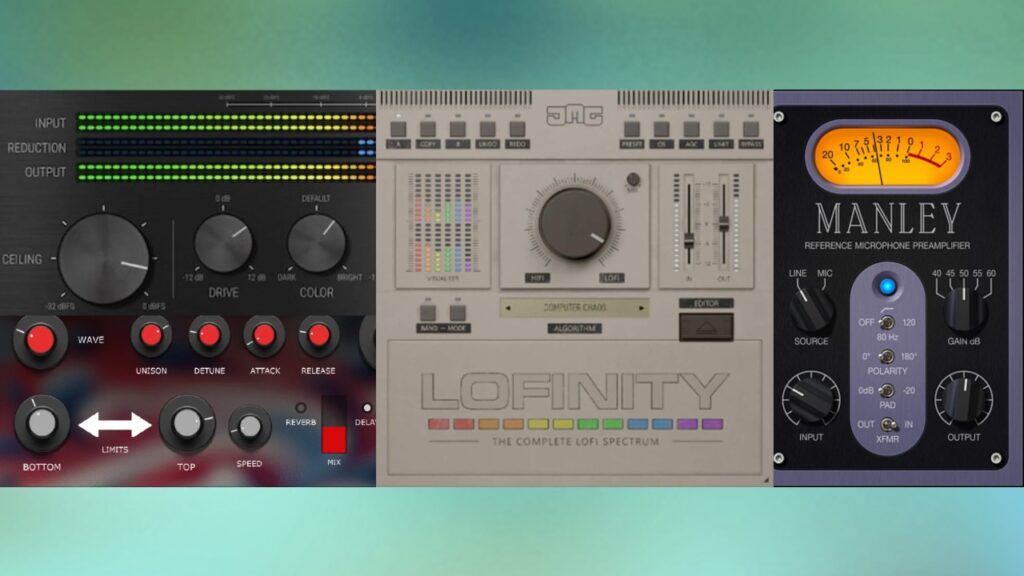 2 Cool New FREE VSTs & Plugin Deals - United Plugins, Saint Mike Dsp, Daw Junkie & Universal Audio (Lofinity, Manley Tube Preamp, Ceiling Fan & Slurpy Jr)