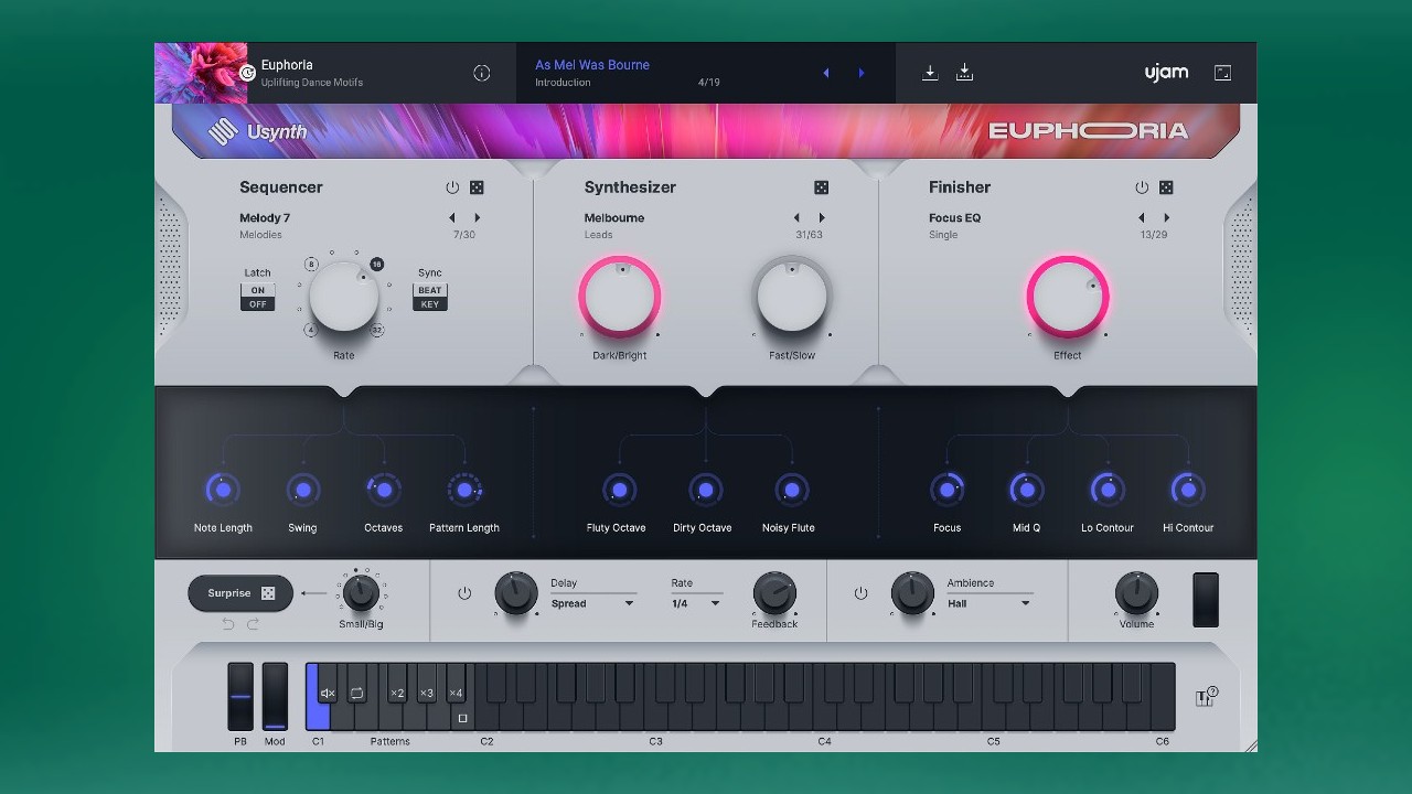 $49 Down To $1 - Hurry! This Awesome VST Plugin Is Almost FREE! (Limited Time) - Usynth Euphoria by UJAM