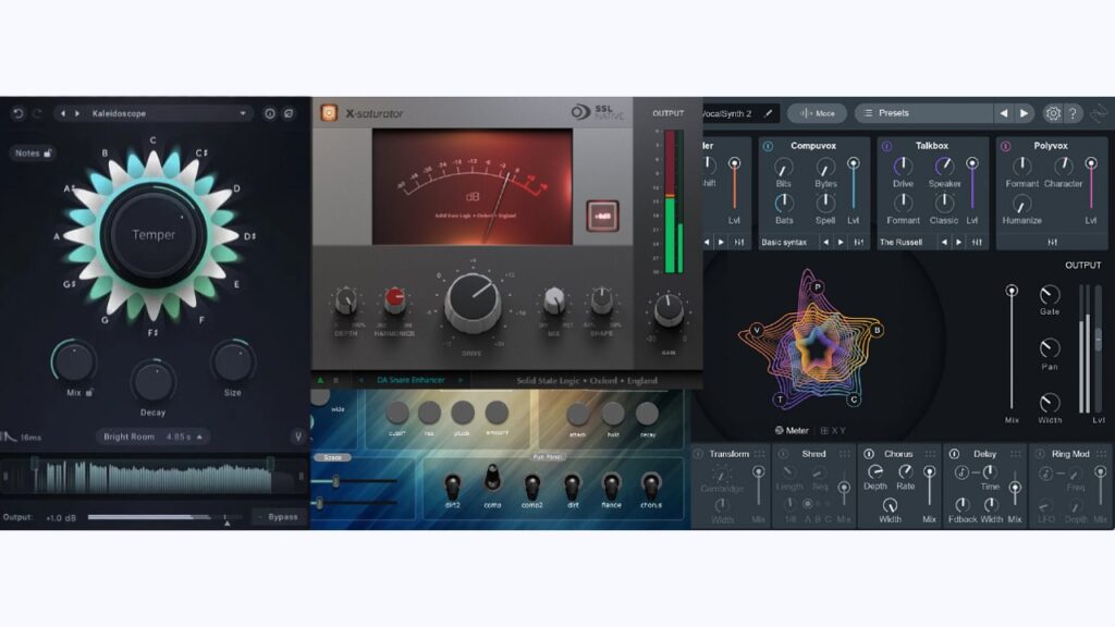 2 Cool New FREE VSTs & Plugin Deals - Eventide, Izotope, Daw Junkie (SSL X Saturator, Razor Pluck Jr, Temperance Lite, VocalSynth 2)
