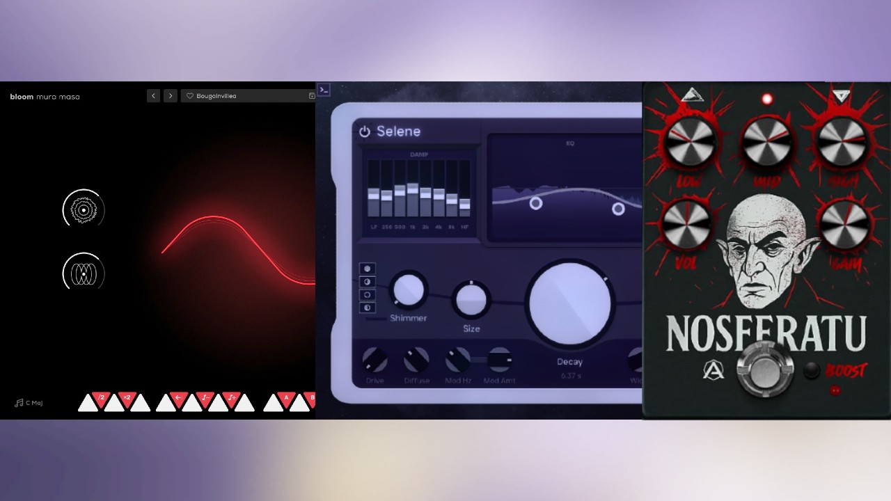 Cool New FREE VSTs & Deals - Aurora Dsp, Ujam, Excite Audio & Auburn Sounds (Vogue, Selene, Nosferatu, Bloom Mura Masa Lite, SSL X-DynEQ)