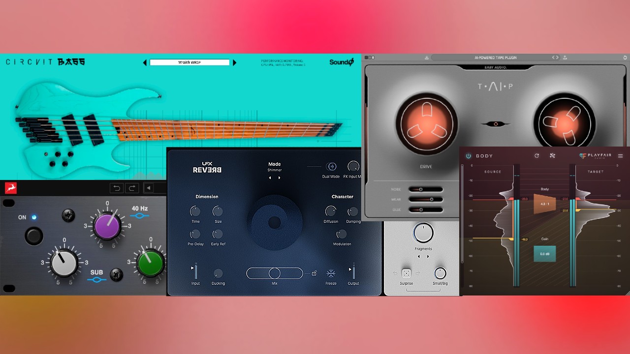 New FREE VSTs & Deals - Antelope Audio, Baby Audio, Ujam (Taip, Mg4+, Circvit Bass, Ufx Reverb 2)