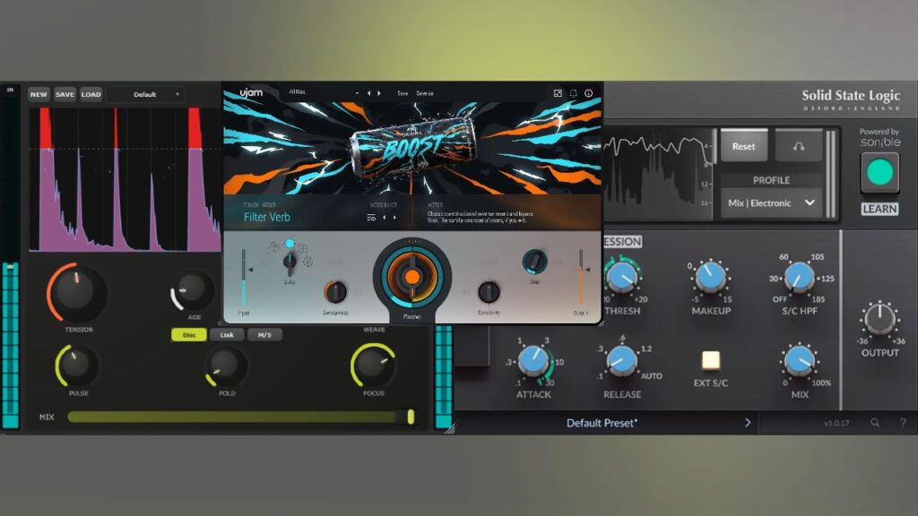 2 New FREE VSTs & Deals - SSL, Ujam, Zak Sound (AutoBus, AutoDyn, AutoEq, Echowaves, Finisher Boost)