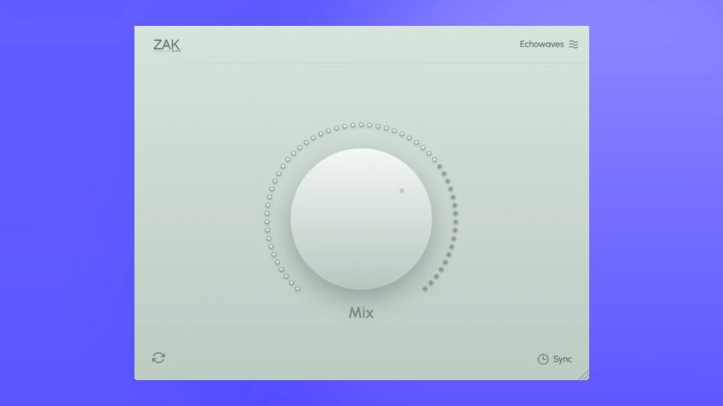 One Knob Is All You Need With This Brand New FREE Plugin! - Echowaves by Zak Sound