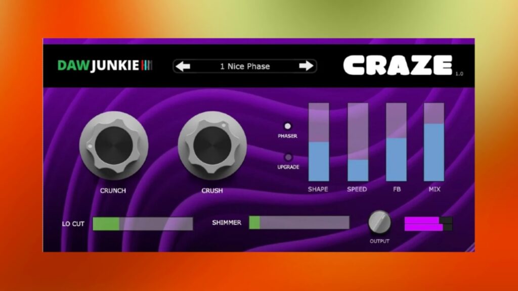 Cool New FREE Effect Plugin With A Twist! - Craze By Daw Junkie