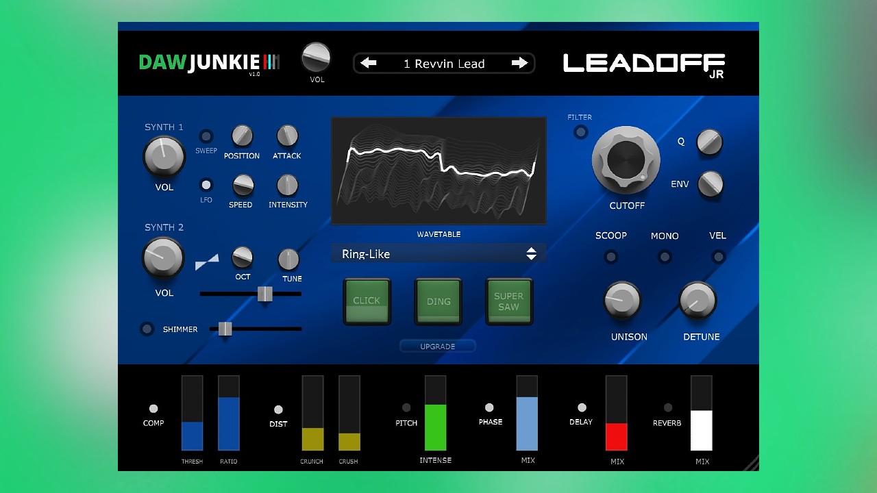 This New FREE VST Plugin Is Way Better Than I Expected! - LeadOff Jr By Daw Junkie